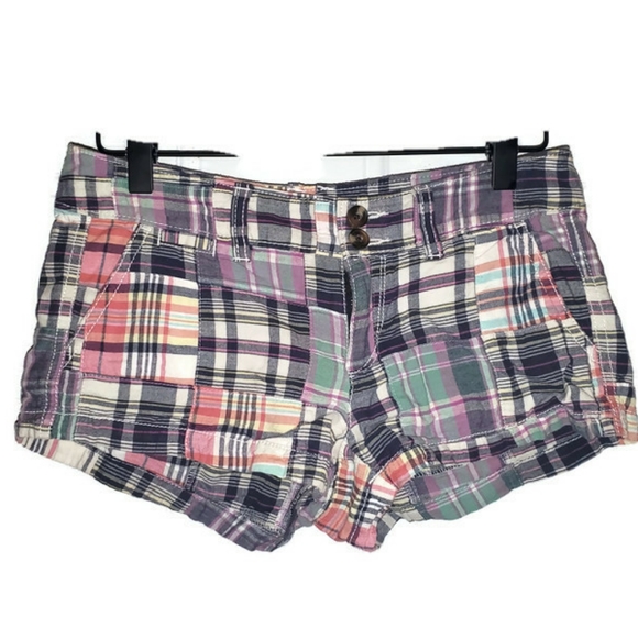 Aeagle Patchwork Plaid Madras Plaid 